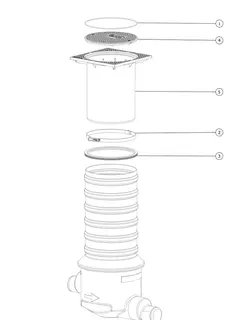 KESSEL-Probenahmeschacht LW 400, DN 100/150, Klasse B – Bild 2