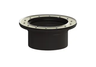 KESSEL-Verlängerungsstück vertiefter Einbau, Flansch/Gegenflansch