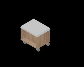 HB Hocker Brilliant HOC 050 BR 1 BB 480x500x400mm