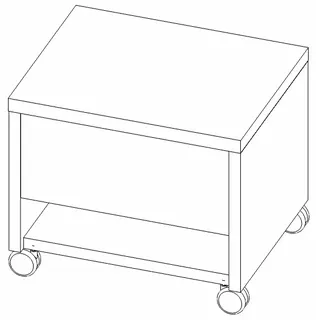 HB Hocker Brilliant HOC 050 BR 1 BB 480x500x400mm – Bild 2
