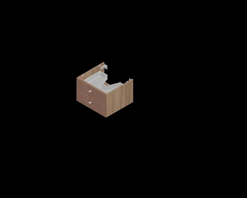 HB Wati-Unterschrank Universal WTU060UN5_BB 400x600x555mm