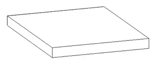 HB Ablageplatten Universal BB AP 030 HB 1 304x325x25mm