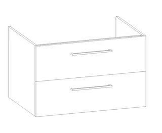 HB Wati-Unterschrank Universal WTUFIN0803_BB 500x785x495mm – Bild 2