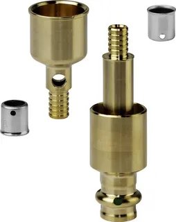 Viega Anschlussset 2276.1 in 35x12mm Siliziumbronze