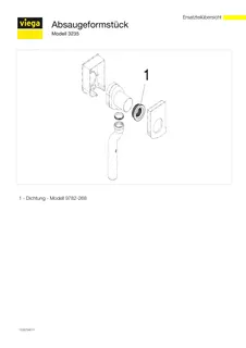 Viega Absaugeformstück 3235 in 50x50mm Kunststoff weiss – Bild 5
