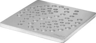 Viega Rost 4928.4 in 100x100mm Edelstahl matt-vernickelt – Bild 2