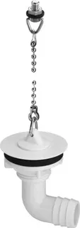 Viega Ablaufventil 7373.1 in G3/4 x 50mm Kunststoff weiss – Bild 2
