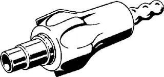 Viega Gasanschlussstecker G2024L in DN15 Messing – Bild 3