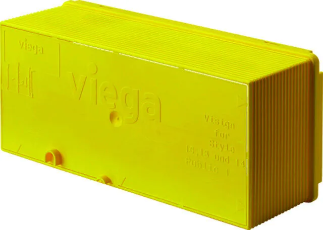 Viega Aufsatz 8310.35 in 243x113x86,5mm Kunststoff weiss