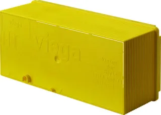 Viega Aufsatz 8310.35 in 243x113x86,5mm Kunststoff weiss – Bild 2