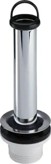 Viega Standrohrventil 7721 in G1 1/2 x 70x140mm Messing verchromt