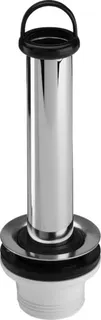 Viega Standrohrventil 7721 in G1 1/2 x 70x140mm Messing verchromt – Bild 2