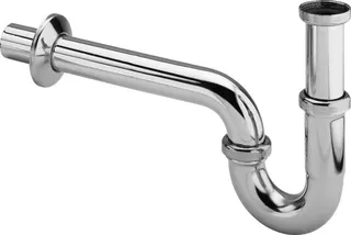 Viega Röhrengeruchverschluss 5611.917 in G1 1/4 x G1 1/4 Messing verchromt – Bild 2