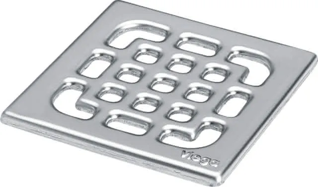 Viega Rost 4933.3 nicht verschraubbar in 94x94x5mm Chromnickelstahl