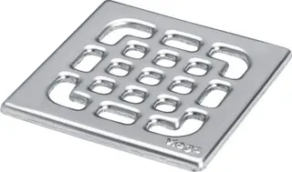 Viega Rost 4933.3 nicht verschraubbar in 94x94x5mm Chromnickelstahl