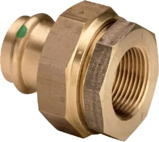 Viega Isolierverschraubung mit SC Sanpress 2267 in22mmxRp1Siliziumbronze