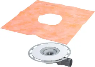 Viega Badablauf 4938 aus Kunststoff grau