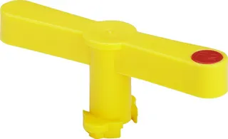 Viega Griff 4988.92 aus Kunststoff gelb
