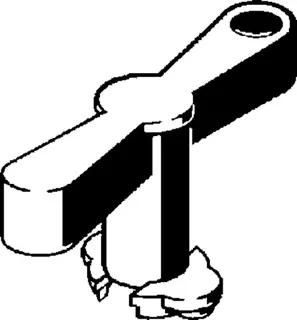 Viega Griff 4988.92 aus Kunststoff gelb – Bild 3