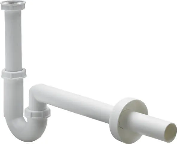 Viega Röhrengeruchverschluss 5611K in G1 1/4 x 40mm Kunststoff weiss