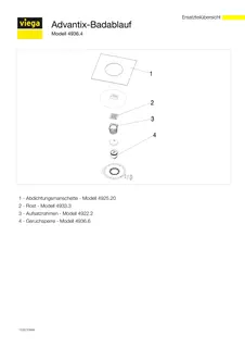 Viega Badablauf 4936.4 Kunststoff grau – Bild 5