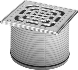 Viega Aufsatz 4933.7 in 150x150mm Edelstahl rutschhemmend – Bild 2