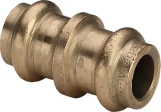 Viega Muffe mit SC Profipress 9777.9 in 10mm Siliziumbronze