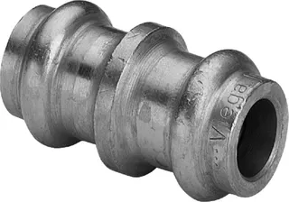 Viega Muffe mit SC Profipress 9777.9 in 10mm Siliziumbronze – Bild 2