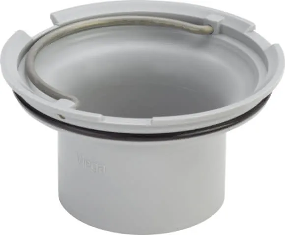 Viega Tauchrohr 4973.91 in 90x50mm Kunststoff grau