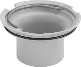 Viega Tauchrohr 4973.91 in 90x50mm Kunststoff grau – Bild 2