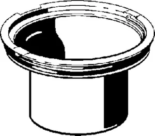 Viega Tauchrohr 4973.91 in 90x50mm Kunststoff grau – Bild 3