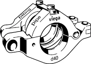 Viega Pressring Geopress K 9796.1 für 32mm Stahl – Bild 3