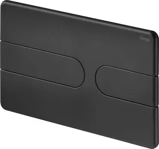 Viega WC Betätigungsplatte VfS 23 8613.1 aus Kunststoff in schwarz matt