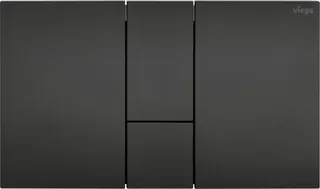 Viega WC Betätigungsplatte VfS 24 8614.1 aus Kunststoff in schwarz matt