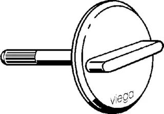 Viega Drehrosette VisignMT3/RT3 6161.109 in Kunststoff verchromt – Bild 3