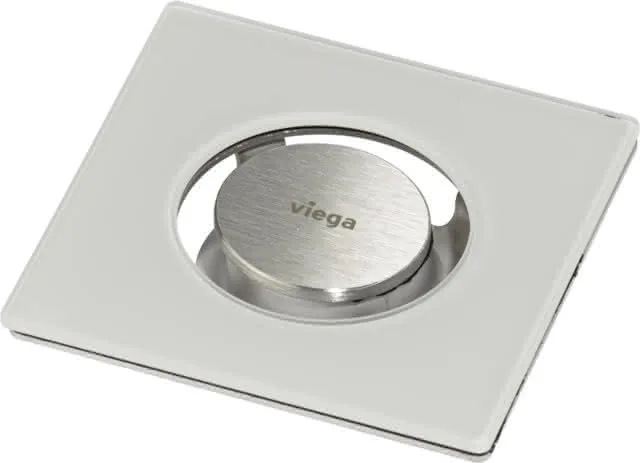 Viega Designrost Modell 4976.10 in 100mm Edelstahl
