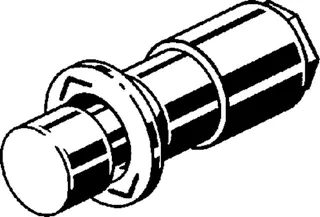 Viega Druckknopf 8356.9 in Messing verchromt – Bild 3