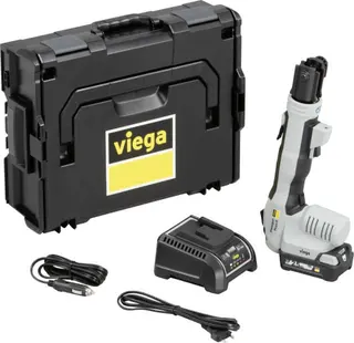 Viega Presswerkzeug Pressgun Picco 6 2489.4 in 18V/2,5 Ah Akku+Ladegerät