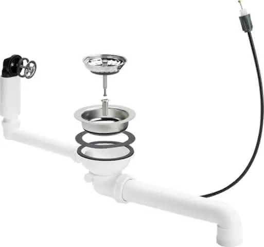 Viega Ablaufventilset 7139.162 in Kunststoff weiss