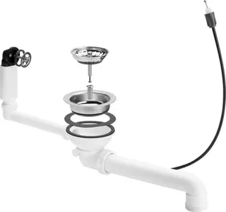 Viega Ablaufventilset 7139.162 in Kunststoff weiss – Bild 2