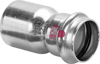 Viega Reduzierstück mit SC Prestabo 1115.1 in 22x12mm Stahl verzinkt