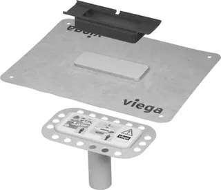Viega Duschrinnen-Ablauf Advantix Cleviva 4981.90 senkrecht – Bild 2