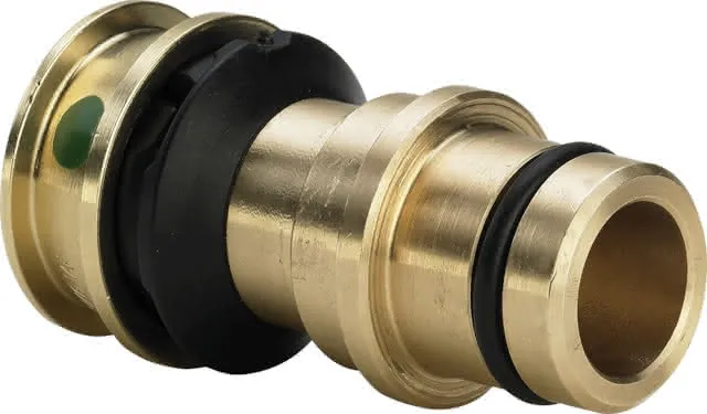 Viega Steckadapter Raxofix 5322.3 in 16mm Rotguss