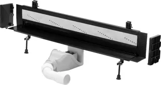 Viega Wandablauf Advantix Vario 4967.10 in 300-1200mm Kunststoff – Bild 2
