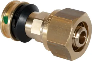 Viega Verschraubung mit SC Raxofix 5313.8 in 16x2,2x16x2,2mm Siliziumbronze