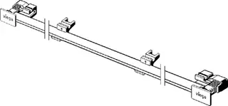 Viega Stegrost Advantix Vario 4967.31 in 300-1200mm Edelstall glänzend – Bild 3