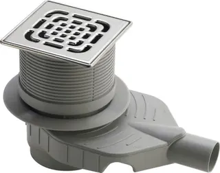 Viega Bodenablauf Advantix Top 4914.11 in DN50 Kunststoff grau