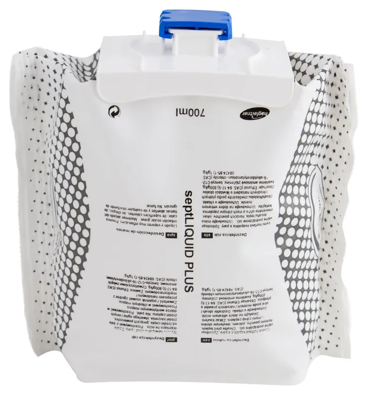 Keuco Desinfektionsmittel 04993, septLIQUID PLUS Nachfüllpack (2x700 ml)