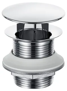 KE Schaftventil Armaturenzubehör 59904, mit Haube, Nickel gebürstet