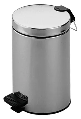 Keuco Abfalleimer 12 l 04999, silber-eloxiert,